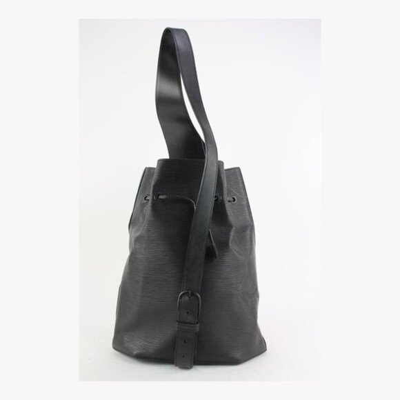 Louis Vuitton Black Epi Leather Noir Sac a Dos Sling Backpack with Pouch 1LV1103 main image 4